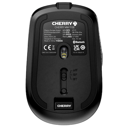 Artikelbild 3 für CHERRY MW 9100 Maus kabellos schwarz, silber, Artikelnummer 681373