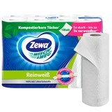 Artikelbild 1 für Zewa Küchenrollen WISCH&WEG Reinweiss 2-lagig, 8 Rollen, Artikelnummer 930149