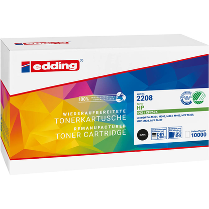 Artikelbild 2 für edding EDD-2208 schwarz Toner kompatibel zu HP 59X (CF259X), Artikelnummer 723223
