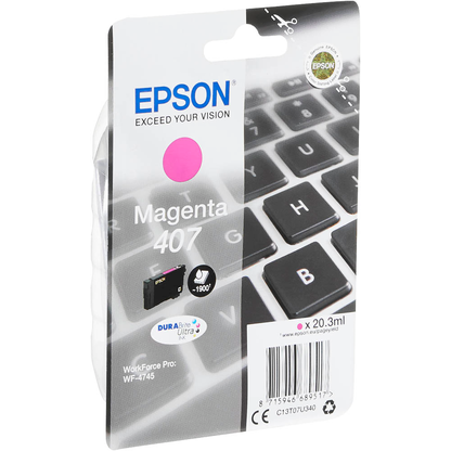 Artikelbild 2 für EPSON 407 / T07U3 magenta Druckerpatrone, Artikelnummer 335293