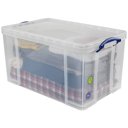 Artikelbild 7 für Really Useful Box Aufbewahrungsbox 84,0 l transparent 71,0 x 44,0 x 38,0 cm, Artikelnummer 404301
