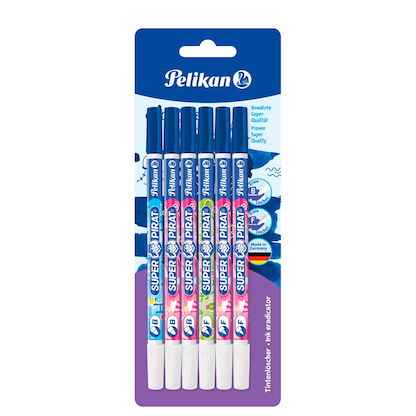 Artikelbild für 6 Pelikan Super Pirat® Tintenkiller, Artikelnummer 716369