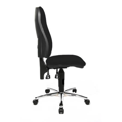 Artikelbild 2 für Topstar Bürostuhl Point 60, 8169G20 Stoff schwarz, Gestell chrom, Artikelnummer 434803