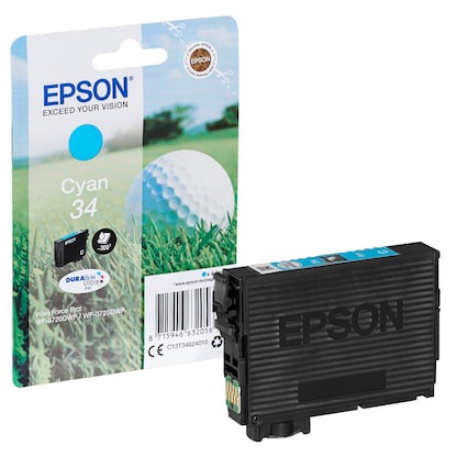 Artikelbild 21 für EPSON 34 / T3462 cyan Druckerpatrone, Artikelnummer 370989