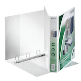 Artikelbild 1 für LEITZ Präsentationsringbücher 4-Ringe weiß 5,0 cm DIN A4, 6 St., Artikelnummer 596098