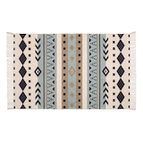 Artikelbild 1 für WENKO Badematte Bere beige, schwarz, blau, braun 50,0 x 80,0 cm, Artikelnummer 810137