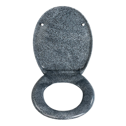 Artikelbild 3 für WENKO WC-Sitz mit Absenkautomatik Ottana grau, granit, Artikelnummer 812352