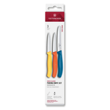 Artikelbild 1 für VICTORINOX Küchenmesser Swiss Classic silber, blau, silber, gelb, silber, orange, 1 Set, Artikelnummer 637027