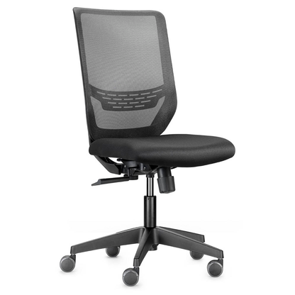 Artikelbild für Trendoffice by Dauphin Bürostuhl to-sync work mesh one, 9241 SY0 A0 Stoff schwarz, Gestell schwarz, Artikelnummer 655468