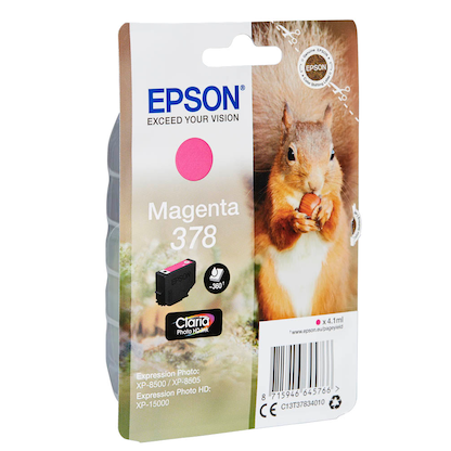 Artikelbild 2 für EPSON 378/T37834 magenta Druckerpatrone, Artikelnummer 432714