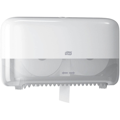 Artikelbild 3 für TORK Toilettenpapierspender Elevation T7 558040 weiß Kunststoff, Artikelnummer 110474
