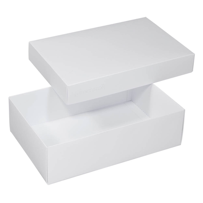 Artikelbild 3 für 2 BUNTBOX L Geschenkboxen 3,6 l weiß 26,6 x 17,2 x 7,8 cm, Artikelnummer 303814