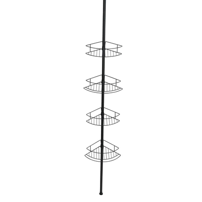 Artikelbild 16 für WENKO Teleskop-Duschregal Dolcedo schwarz 31,0 x 23,0 x 65,0-275,0 cm, Artikelnummer 803922