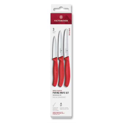 Artikelbild 22 für VICTORINOX Küchenmesser Swiss Classic silber, rot, 1 Set, Artikelnummer 637039