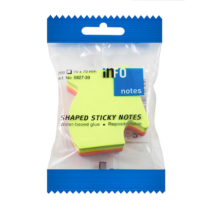 Artikelbild 2 für inFO Pfeil Haftnotizen 5827-39 farbsortiert, 1 Block, Artikelnummer 438768