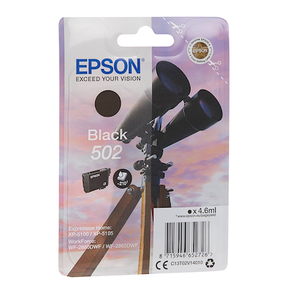 Artikelbild 2 für EPSON 502/T02V14 schwarz Druckerpatrone, Artikelnummer 510490