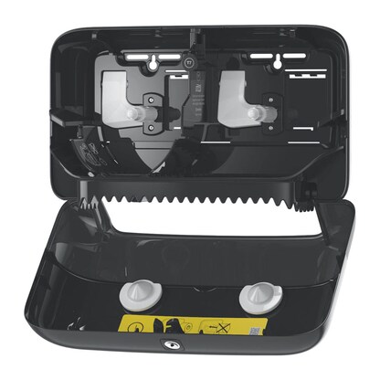 Artikelbild 4 für TORK Toilettenpapierspender Elevation T7 558048 schwarz Kunststoff, Artikelnummer 110447