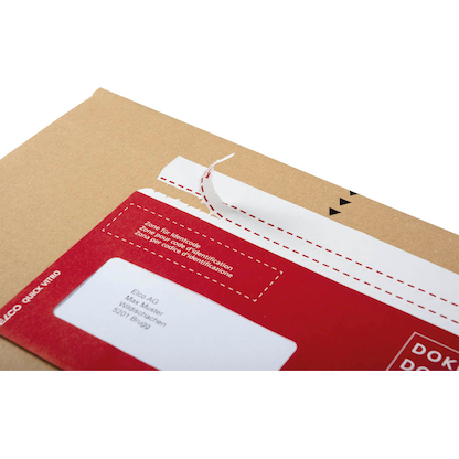 Artikelbild 5 für ELCO Lieferscheintaschen Quick Vitro Papier DIN lang 250 St., Artikelnummer 499461