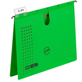 Artikelbild 1 für 5 ELBA Hängehefter chic ULTIMATE Karton grün 1 x kaufmännische Heftung, Artikelnummer 601864