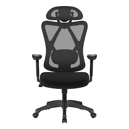 Artikelbild 6 für SONGMICS Bürostuhl, OBN063B01 Stoff schwarz, Gestell schwarz, Artikelnummer 262768