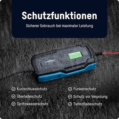 Artikelbild 9 für ANSMANN BC 6-12V, 6A Autobatterie-Ladegerät schwarz, Artikelnummer 297048