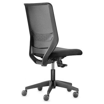 Artikelbild 6 für Trendoffice by Dauphin Bürostuhl to-sync work mesh one, 9241 SY0 A0 Stoff schwarz, Gestell schwarz, Artikelnummer 655468