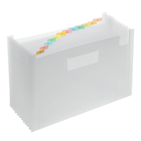 Artikelbild 1 für FolderSys Fächermappe 12 Fächer transparent, Artikelnummer 162008
