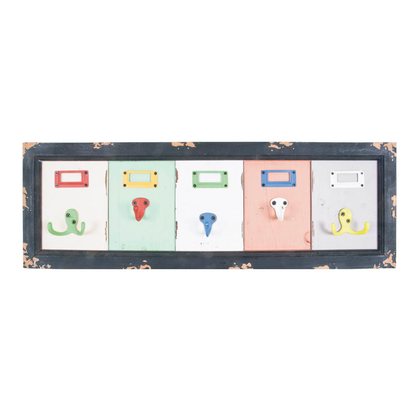 Artikelbild 19 für HAKU Möbel Wandgarderobe 28949 bunt Holz 4 Haken 66,0 x 21,0 cm, Artikelnummer 551992