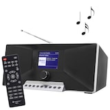 Artikelbild 1 für soundmaster IR3500SW Internetradio schwarz, silber, Artikelnummer 645141