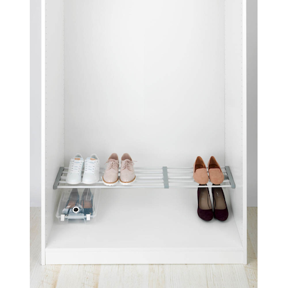 Artikelbild 2 für WENKO Teleskop-Garderobe 50609100 silber Metall 5 Haken 70,0-120,0 x 3,0 cm, Artikelnummer 808073