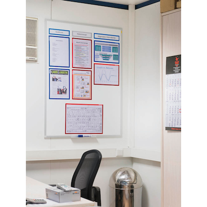 Artikelbild 2 für FRANKEN Whiteboard X-tra!Line® 120,0 x 90,0 cm weiß lackierter Stahl, Artikelnummer 529723