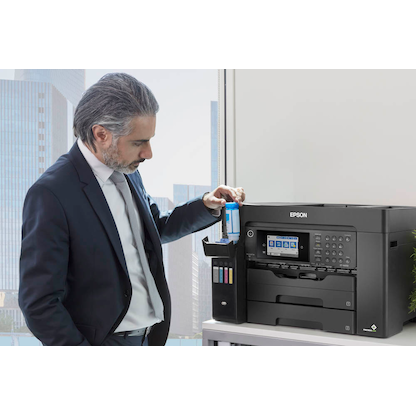 Artikelbild 10 für AKTION: EPSON EcoTank ET-16655 4 in 1 Tintenstrahl-Multifunktionsdrucker schwarz + GRATIS Ariete Airy Fryer 4 L Heißluftfritteuse mit 150 Euro CashBack, Artikelnummer 708097