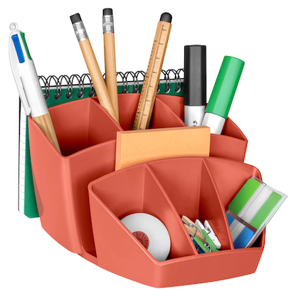 Artikelbild 9 für cep Stiftehalter TERRA NOVA terracotta Polystyrol 6 Fächer 14,3 x 15,8 x 9,,3 cm, Artikelnummer 528826