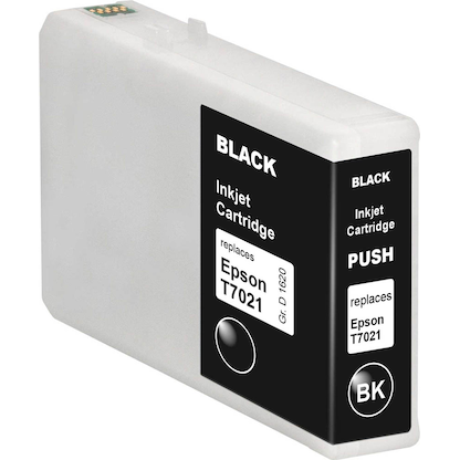 Artikelbild 3 für KMP E133 schwarz Druckerpatrone kompatibel zu EPSON T7021XL, Artikelnummer 146643