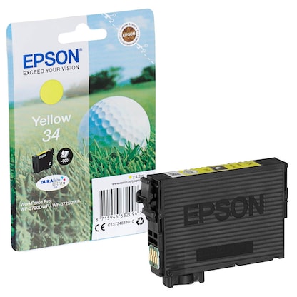 Artikelbild 19 für EPSON 34 / T3464 gelb Druckerpatrone, Artikelnummer 371169