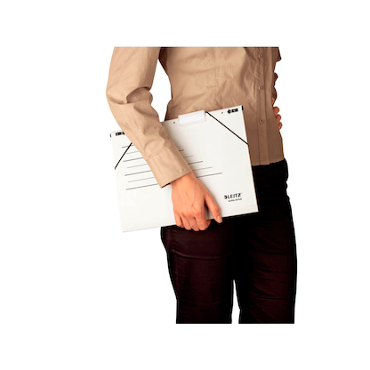 Artikelbild 2 für AKTION: 5 LEITZ Hängehefter ALPHA Active 1924 Karton weiß 1 x kaufmännische Heftung mit Prämie nach Registrierung, Artikelnummer 333486