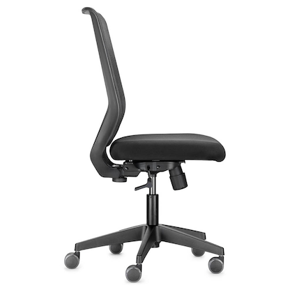 Artikelbild 7 für Trendoffice by Dauphin Bürostuhl to-sync work mesh one, 9241 SY0 A0 Stoff schwarz, Gestell schwarz, Artikelnummer 655468