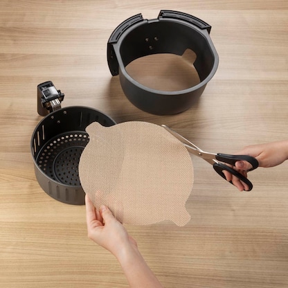 Artikelbild 2 für xavax® Dauerbackfolie für Heißluftfritteuse rund 2 St., Artikelnummer 719579