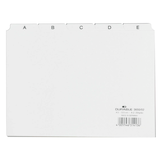 Artikelbild 1 für DURABLE Karteikartenregister A-Z weiß, Artikelnummer 258032