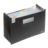 Artikelbild 1 für FolderSys Fächermappe 12 Fächer schwarz, Artikelnummer 162016