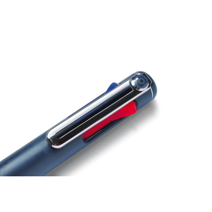Artikelbild 4 für Pentel 4-Farben-Kugelschreiber iZee 4C dunkelblau, Schreibfarbe: schwarz, rot, blau, grün, 1 St., Artikelnummer 225486