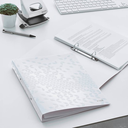 Artikelbild 4 für AKTION: LEITZ WOW Ringbuch 2-Ringe perlweiß 3,2 cm DIN A4, 1 St. mit Prämie nach Registrierung, Artikelnummer 107272