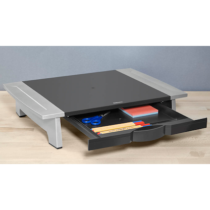 Artikelbild 6 für AKTION: Fellowes Monitorständer Office Suites Kompakt schwarz, silber mit 10 Euro CashBack, Artikelnummer 576678