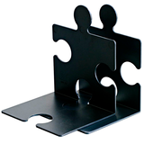 Artikelbild 1 für 2 HAN Buchstützen PUZZLE schwarz 12,3 x 14,2 x 17,1 cm, Artikelnummer 171502