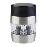 Artikelbild 1 für APS Salz- und Pfeffermühlen-Set transparent/schwarz, Artikelnummer 198558