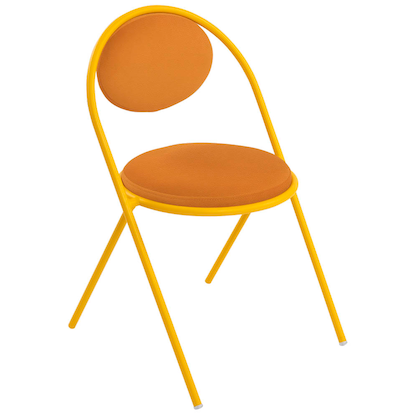 Artikelbild 2 für 2 meet powered by PAPERFLOW Besucherstühle SATURNE CHSATX2DSC.20.20 safran Kunstleder, Artikelnummer 230739