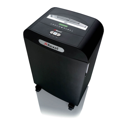 Artikelbild 2 für Rexel Mercury RDS2250 Aktenvernichter mit Streifenschnitt P-2, 5,8 mm, bis 22 Blatt, schwarz, Artikelnummer 549713