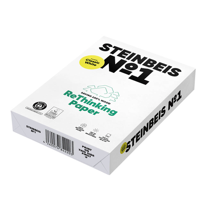 Artikelbild 2 für STEINBEIS Recyclingpapier No.1 DIN A4 80 g/qm 500 Blatt, Artikelnummer 701458