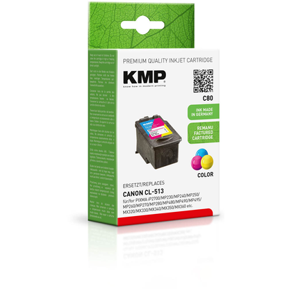 Artikelbild 2 für KMP C80 color Druckkopf kompatibel zu Canon CL-513, Artikelnummer 603284