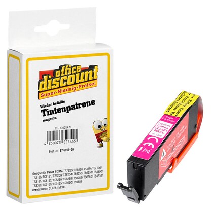 Artikelbild 22 für office discount magenta Druckerpatrone kompatibel zu Canon CLI-581 M XXL, Artikelnummer 576019